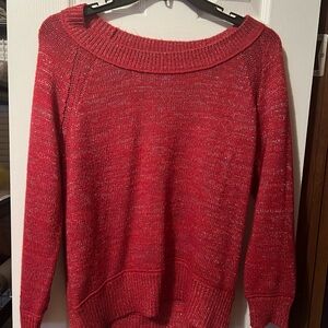Women's Red Sweater